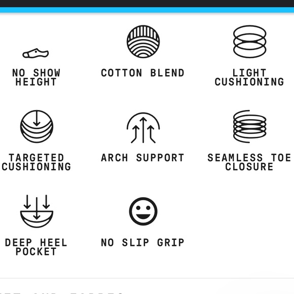 STANCE UNISEX NO SHOW HEIGHT W/LIGHT CUSHIONING IN A PACK OF THREE. DIFF SIZES - Picture 5 of 6